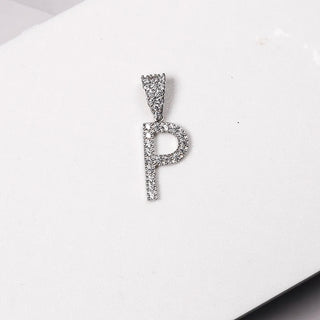 Zircon Letter "P" - Pendant