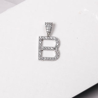 Zircon Letter "B" - Pendant