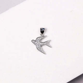 Small Zircon Pigeon - Pendant
