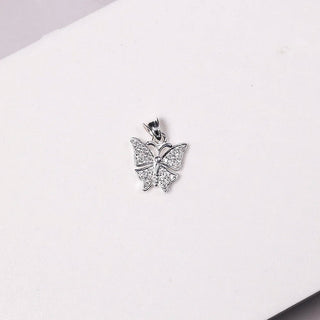 Small Zircon Butterfly - Pendant