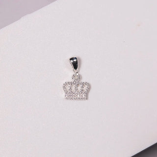 Small Zircon Royal Crown - Pendant