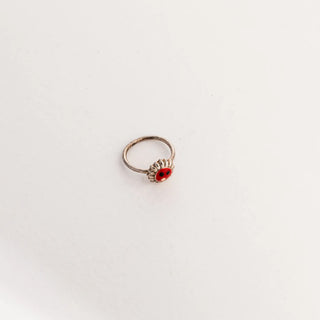Ladybug Kid's Adjustable Ring and Earrings