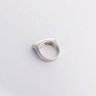 White Line Mother Of Pearl - Ring