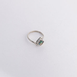 Little Square Mother Of Pearl - Ring