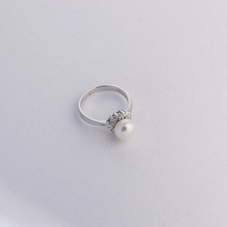 Pearls in Little Circle - Ring, Earrings, Pendant