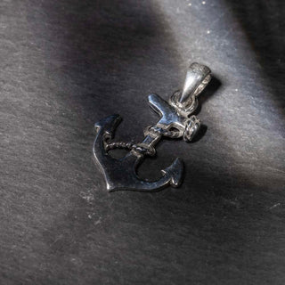 Small Anchor and Rope - Pendant