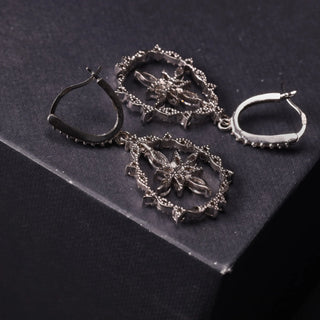 Flower Circle  - Pendant and Earrings