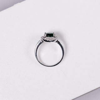 Classic Green Elegance- Ring
