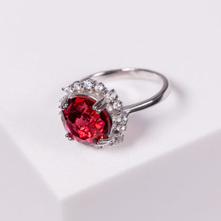Classic Red Elegance- Ring