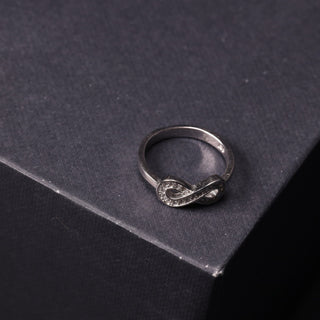 Simple Infinity Zircon - Ring, Earrings, Pendant