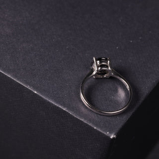 Classic Black Zircon - Ring, Earrings, Pendant