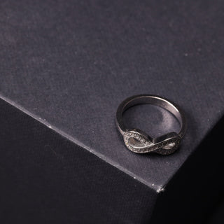 Infinity Zircon- Ring, Earrings, Pendant