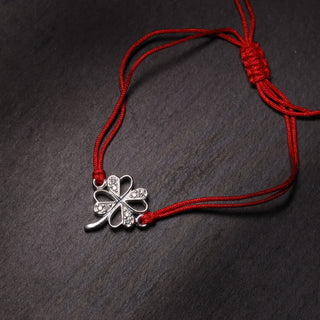 Clover - Red String Bracelet